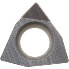WBGW 12105 SE KBN525, 0.0079″ Corner Radius, 1/16″ Thick, 5/32″ Inscribed Circle, Trigon, Turning Indexable Insert - Exact Industrial Supply