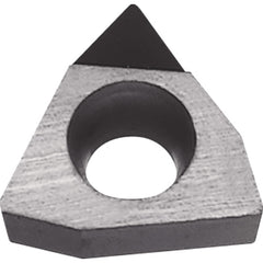 WBMT 1211 KPD001, 1/64″ Corner Radius, 1/16″ Thick, 5/32″ Inscribed Circle, 80 Degree Trigon, Turning Indexable Insert