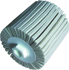 4-1/4 x 4 x 5/8-11" - Felt - Polishing Flap Roll - Benchmark Tooling