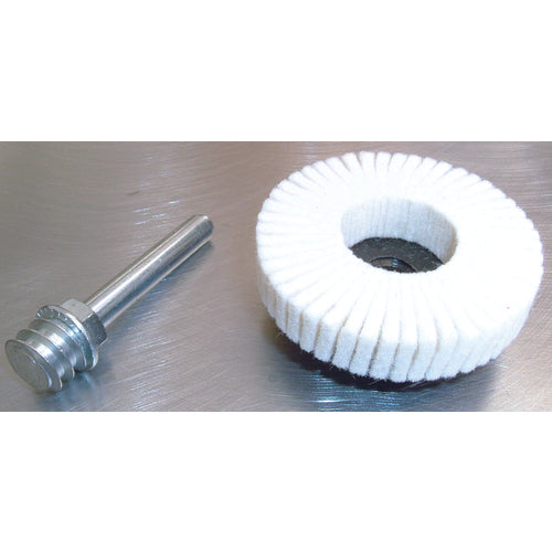 3″ MED INT THR FELT POL MINI FLAP - Benchmark Tooling
