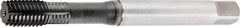 M6x1.0 6HX 0 Flute HSSCoPM Semi-Bottoming Thread Forming Tap-TiN - Benchmark Tooling