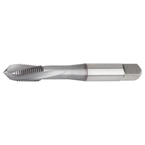 M8x1.25 D5 3 Flute HSSCo Plug Left Hand Spiral Flute Tap-TiCN - Benchmark Tooling