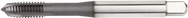 1-8 2B 3 Flute HSSCo Plug Spiral Point Tap-TiN - Benchmark Tooling