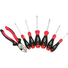 7PC SET PLIERS/SCREWDRIVERS - Benchmark Tooling