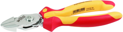 8" Insulated BiCut SuperCut Compound Cutters with Natural Brush Finish - Benchmark Tooling