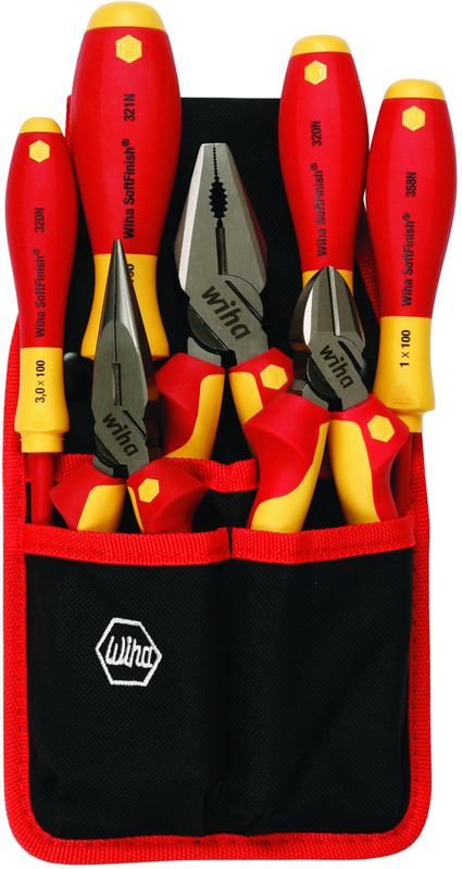 7PC PLIERS/CUTTER/SCRWDRVR SET - Benchmark Tooling