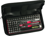 ESD Safe Micro Bit Set 68 Pc. W/ ESD Safe Tweezers - Benchmark Tooling