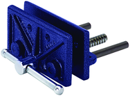 176, Light-Duty Woodworkers Vise - Mounted Base, 6-1/2" Jaw Width, 4-1/2" Maximum Jaw Opening - Benchmark Tooling