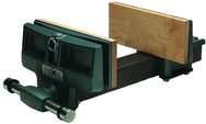 78A, Pivot Jaw Woodworkers Vise - Rapid Acting, 4" x 7" Jaw - Benchmark Tooling