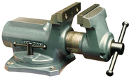 SBV-65, Super-Junior Vise, Swivel Base, 2-1/2" Jaw Width, 2-1/8" Jaw Opening - Benchmark Tooling