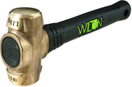 2 -1/2 lb Head, 12" B.A.S.H® Brass Hammer - Benchmark Tooling