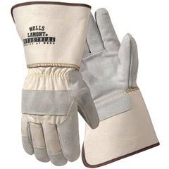 Size XL Leather Palm Gauntlet Cuff Glove Y3015XL - Benchmark Tooling