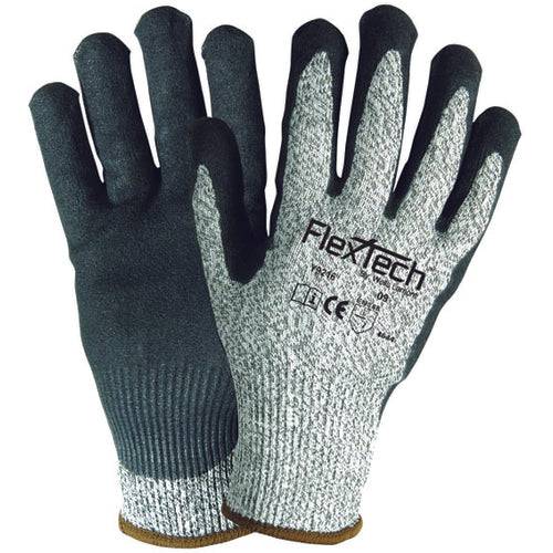 FLEXTECH Size XS ANSI Cut 5 Nitrile Palm Glove Y9216XS - Benchmark Tooling