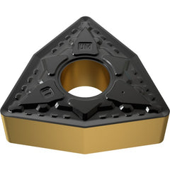 WNMG 432 UM YG1001, 1/32″ Corner Radius, 3/16″ Thick, 1/2″ Inscribed Circle, CVD, Trigon, Turning Indexable Insert