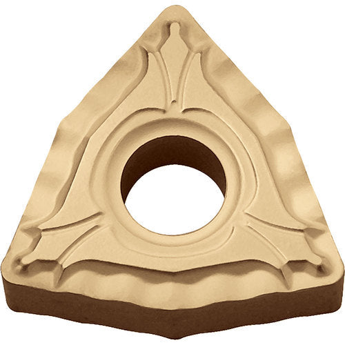 WNMG 431 XP CA515, 1/64″ Corner Radius, 3/16″ Thick, 1/2″ Inscribed Circle, TiCnulll2O3/TiN, Trigon, Turning Indexable Insert - Exact Industrial Supply