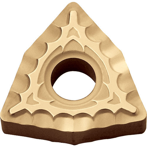 WNMG 431 XQ CA5515, 1/64″ Corner Radius, 3/16″ Thick, 1/2″ Inscribed Circle, TiCnulll2O3/TiN, Trigon, Turning Indexable Insert - Exact Industrial Supply