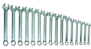 16 Piece Supercombo Wrench Set - High Polish Chrome Finish SAE; 1-5/16 - 2-1/2"; Tools Only - Benchmark Tooling
