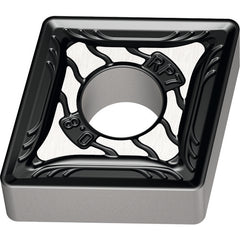 CNMG 432 Double-sided|G WPP30S, 1/32″ Corner Radius, 3/16″ Thick, 1/2″ Inscribed Circle, 80° Diamond, Turning Indexable Insert - Benchmark Tooling