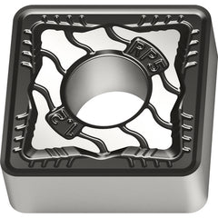SNMG 433 Double-sided|G WPP20S, 3/64″ Corner Radius, 3/16″ Thick, 1/2″ Inscribed Circle, Square, Turning Indexable Insert - Benchmark Tooling