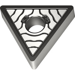 TNMA 331 A|None WKK10S, 1/64″ Corner Radius, 3/16″ Thick, 3/8″ Inscribed Circle, 60° Triangle, Turning Indexable Insert - Benchmark Tooling