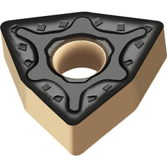 WNMG 432 Double-sided|G WPP20, 1/32″ Corner Radius, 3/16″ Thick, 1/2″ Inscribed Circle, 80° Trigon, Turning Indexable Insert - Benchmark Tooling