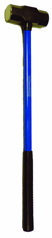 8 lb - 32" Fiberglasss Handle - 1-3/4" Head Diameter - Sledge Hammer - Benchmark Tooling