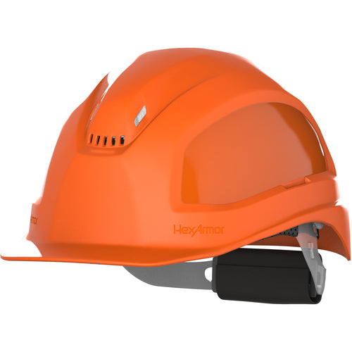 XP200 - Orange - Vented - Long Brim