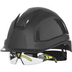 XP250IES - Black - Vented - Short Brim