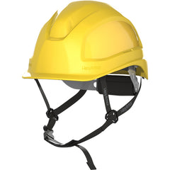 XP450AE - Yellow - Non-Vented - Short Brim - with 4-Pt Chin Strap