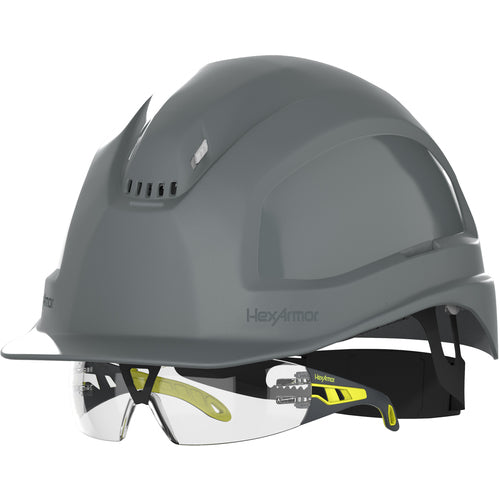 XP500IES - Grey - Vented - Long Brim