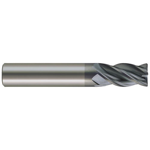 ‎3/4 End Mill 4FL .090R TX JET Z-CARB ZAP 3/4x3/4x1-1/2x4 - Exact Industrial Supply