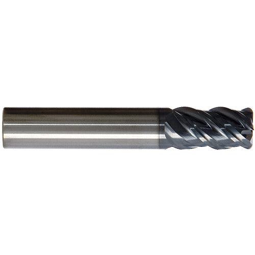 ‎3/4 End Mill 4FL .040R TA - Z-CARB HTA 3/4x3/4x1-1/2x4 - Exact Industrial Supply