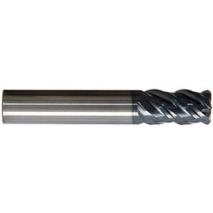 12.0 End Mill 4FL 1.00R TA - Z-CARB HTA 12x12x26x83 - Exact Industrial Supply