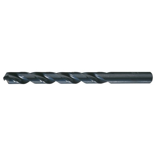 27/64 RHS / RHC HSS 118 Degree Radial Point General Purpose Jobber Length Drill - Steam Oxide