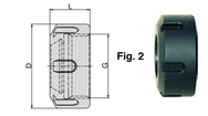 ER25-DIN 6499 Top Clamping Nut - Benchmark Tooling