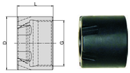 ER25M Top Clamping Nut -Mini - Benchmark Tooling