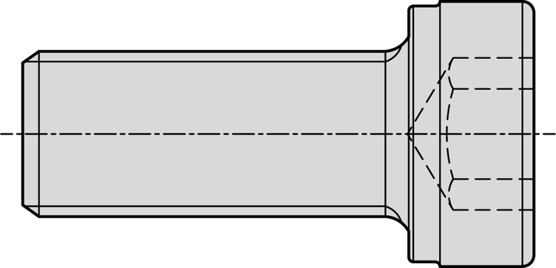 2" Pilot Shell Mill Locking Screw - Benchmark Tooling