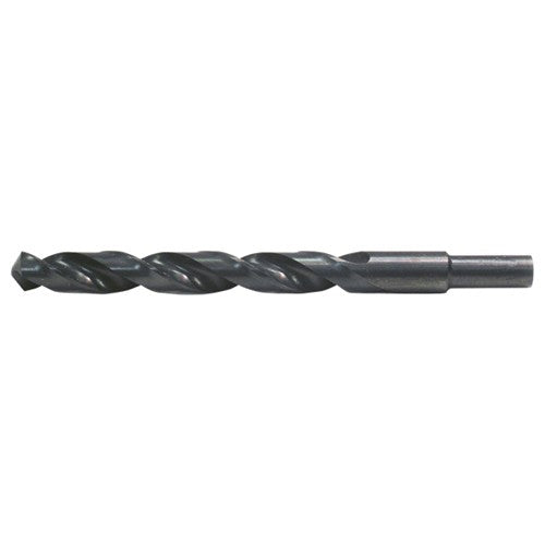 29/64 RHS / RHC HSS 118 Degree Radial Point General Purpose Jobber Length Drill - Steam Oxide - Exact Industrial Supply