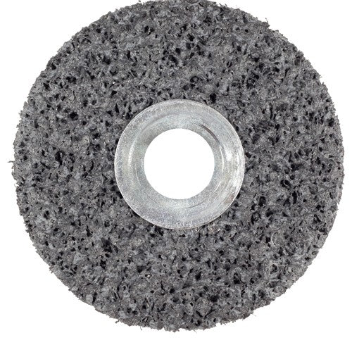 Scotch-Brite Clean and Strip Unitized Wheel CS-UW 7S Extra Coarse 4″ × 1/4″ × 1/4″ - Benchmark Tooling