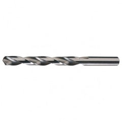 #48 RHS / RHC HSS 118 Degree Radial Point Slow Spiral Jobber Drill - Bright - Benchmark Tooling
