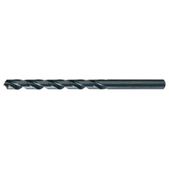 23/32 RHS / RHC HSS 118 Degree Radial Point General Purpose Taper Length Drill - Steam Oxide - Exact Industrial Supply