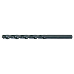 3/8 RHS / RHC HSS 118 Degree Radial Point General Purpose Taper Length Drill - Steam Oxide - Exact Industrial Supply