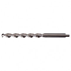 #47 RHS / RHC HSS 118 Degree Notched Point HSS Parabolic Taper Length Drill - Bright - Benchmark Tooling