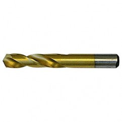 #56 RHS / RHC HSS 135 Degree Split Point Heavy Duty Screw Machine Drill - TiN - Benchmark Tooling