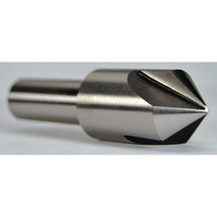 ‎1″ Size-1/2″ Shank-120° 3 Flute Center Countersink - Benchmark Tooling