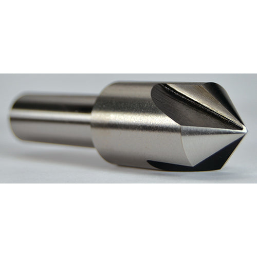 ‎3/4″ Size-1/2″ Shank-120° 3 Flute Center Countersink - Benchmark Tooling