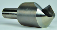 3/4" Size-1/2" Shank-60°-M42 Single Flute Countersink - Benchmark Tooling