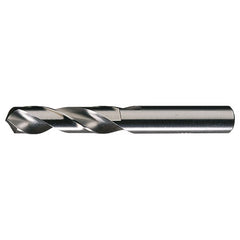 M RHS / RHC HSS 118 Degree Radial Point General Purpose Screw Machine Drill - Bright - Exact Industrial Supply