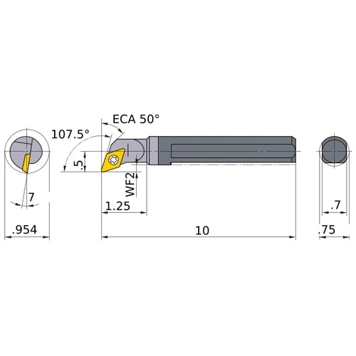 C-SDQCL-123 BORING BAR