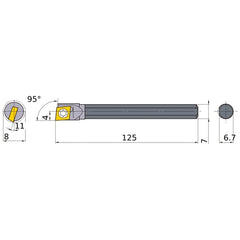 C07KSCLCR04 BORING BAR